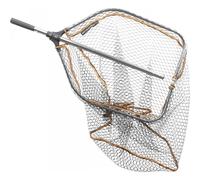 Savage Gear Sous-Casier Pliant Pro Gommé Grand Filet 65 x 50cm Argent 50803