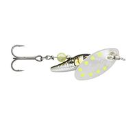 Savage Gear Sticklebait Spinner - Leurre de lancer - Taille/poids/couleur : taille 4/9,1 g / Green Silver Ayu