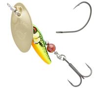 Savage Gear Sticklebait Spinner Leurre fileté Taille / Poids/Couleur : Taille 1/4,5 g / Or Firetiger