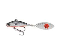 Savage Gear Sticklebait Tailspin 3D - 8 cm - 18 g - Noir et rouge