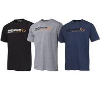 Savage Gear Signature Logo T-Shirt, Mélange Gris, M Unisex