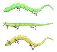 SAVAGE GEAR Topwater Lifelike Floating Swimbait Lure 3D SNAKE 300mm/57g