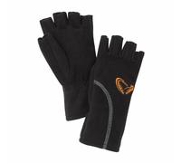 Savage Gear Wind Pro Gants Doigt Coupé Touchscreen Isolés Noir XL