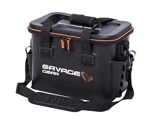 Savage Gear WPMP Sacoche pour Bateaux et banques - Sac en EVA imperméable et Polyvalent, bandoulière Amovible, Porte-Cannes et Rangement pour Les leurres - Idéal pour l'équipement de pêche 24L