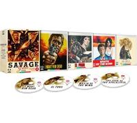 Savage Guns: Four Classic Westerns (Volume 3) - 4-Disc Box Set ( Lo voglio morto / La taglia è tua... l'uomo l'ammazzo io / La cólera del vi [ Origine UK, Sans Langue Francaise ] (Blu-Ray)