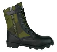 Savage Island Bottes de Combat avec Fermeture Latérale - Noir - Taille 43 EU