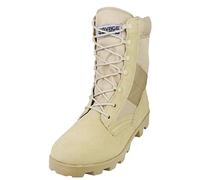 Savage Island Bottes de Combat en Daim pour Armée, Désert, 42 EU