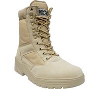 Savage Island Bottes Légères en Cuir Daim Brun - Beige Sable - Taille 43 EU