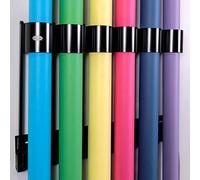 Savage Rack de Stockage de Toiles Pro, Peut Accueillir 6 Rouleaux de Toiles de Fond, Construction en Aluminium, Accessoires de Photographie