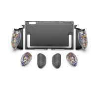 Savage Raven by Skull & Co. FissionGrip for Nintendo Switch 2: Revolutionary Split Handheld Protective Case with Replaceable Grips [to fit All Hands Sizes] [No Carrying Case]- Color Block Edition