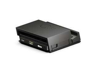 SAVAGE RAVEN by Skull & Co. Jumpgate Portable Dock with Detachable USB Hub HDMI TV Adapter for Nintendo Switch 2- Black
