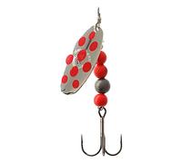 SavageGear CUILLER TOURNANTE Savage Gear Caviar - 18G - 18, Fluo Orange Silver, 04, N°4