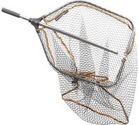 SavageGear EPUISETTE Savage Gear Pro Folding Rubber Large Mesh Landing Net - Petit, 65 x 50