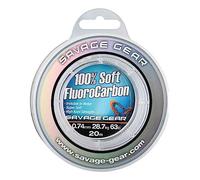 Savage Gear Fil fluorocarbone Soft Clair 20 m 0,600 mm