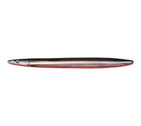 SavageGear LEURRE COULANT Savage Gear Line Thru SANDEEL - 12.5CM - 19, A l'unité, Black & Red UV, 12.5, Coulant