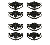 Savagrow Lot de 8 Poignées de Meuble Placard Vintage en Bronze avec Vis 6,3 cm