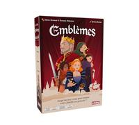 SAVANA Emblèmes - Jeu de Société Stratégique Familial - Version Française - Luttez pour Le Pouvoir dans Un Royaume Divisé - Jeu de Cartes dès 10 Ans - 3 à 5 Joueurs, 20 Minutes
