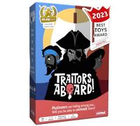 SAVANA Traitors Aboard - Award Winning Secret Identity Party Game - Fun, Strategy, Bluffing and Betrayal | Easy to Learn, 15-Minute Round | Popular Games for 3-8 Players - Ages 10+ | Family Card Game