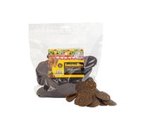 SavannaDog Chips avec thé Rooibos 800 g - Friandises pour chien sans céréales et hypoallergéniques, friandises pour chiens avec viande d'autruche, friandises pour chien avec fibres précieuses