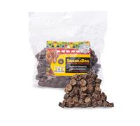 SavannaDog Happen avec extrait de thé Rooibote 800 g - Friandises pour chien sans céréales et hypoallergéniques, friandises pour chiens avec viande d'autruche, friandises pour chien avec fibres