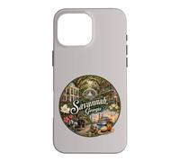 Savannah GA Géorgie, États-Unis, Forsyth Park, River Street Coque pour iPhone 16 Pro Max