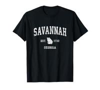 Savannah Georgia GA Design sportif vintage T-Shirt