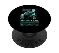 Savannah Monitor Gardien de Reptiles Streetwear Moderne PopSockets PopGrip Adhésif