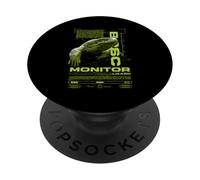 Savannah Monitor Gardien de Reptiles Streetwear Moderne PopSockets PopGrip Adhésif