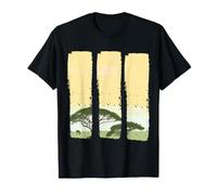 Savannah Serenade : Triptyque Safari Vieilli T-Shirt