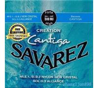 Savarez 510MJ Alliance Cristal Cantiga Classical Guitar Strings High Tension Set