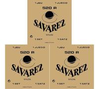 Savarez 520R Jeu de Cordes pour Guitare classique (Lot de 3)