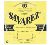 Savarez 521J - corde Mi aigu guitare classique tirant très fort - Carte Jaune