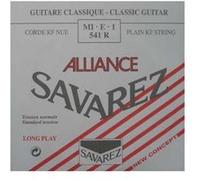 Savarez cordes pour guitare classique Alliance HT Classic 541R cordes simples Mi Carbon standard