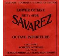 Savarez 6CB640R Jeu pour Guitare Classique Basse - Octave Inferieure Cordes guitares classiques