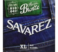 Savarez A130XL Jeu de cordes pour Guitare acoustique bronze