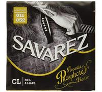 Savarez A140CL Jeu de cordes pour guitare acoustique phosphore bronze