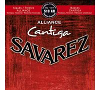 Savarez Alliance Cantiga - 510AR - Guitare de concert - Jeu de 6 cordes - Tension normale - Tension totale 39,9kg/ 88.07lbs