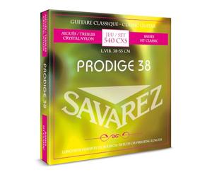 Savarez cordes de guitare classique Prodige 38 1/8-3/4 taille 1/8-1/2 nylon 540CXS