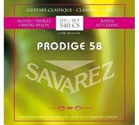 Savarez cordes de guitare classique Prodige 38 1/8-3/4 taille 3/4-7/8 nylon Gw 540CSW