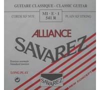 Savarez cordes pour guitare classique Alliance HT Classic 541R cordes simples Mi Carbon standard
