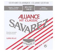 Savarez cordes pour guitare classique Alliance HT Classic 542R cordes simples Si2 Carbon standard