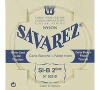 Savarez Corde pour guitare classique 522B Si-2 Carte Blanche Tirant faible (Unité)