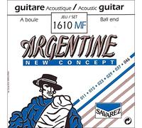 Savarez cordes simples pour guitare acoustique Argentine Mi6 .045-1016 Extra Light with loop end E6. 045 1016
