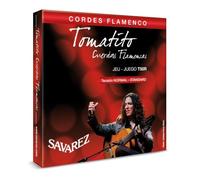 Savarez Jeu de cordes nylon guitare T50R Tomatito Tirant normal Aiguës New Cristal Rouge