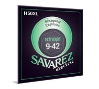 Savarez - Cordes de guitare électrique Hexagonal Explosion H50XL ExtraLight .009-.042w acier-nickelé