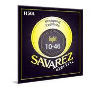 Savarez Cordes de guitare électrique Hexagonal Explosion H50L Light – 6 cordes acier nickelé 10-46