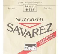 Savarez Cordes pour guitare classique Alliance HT Classic 503CR cordes simples Sol3 New Cristal high G3 New Cristal standard 503R Simple