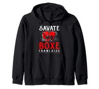 Savate Boxe Française Gant Art Martial Sport Boxe Cadeau Sweat à Capuche