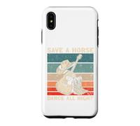 Save A Horse Dance All Night Country Music Bottes de Cowboy Coque pour iPhone XS Max