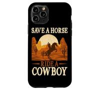 Save A Horse Ride A Bowboy Wild West Southern Country Coque pour iPhone 11 Pro